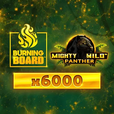 Mighty Wild: Panther Gold Burning Board
