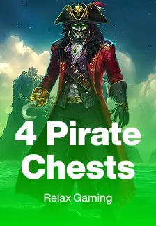 4 Pirate Chests